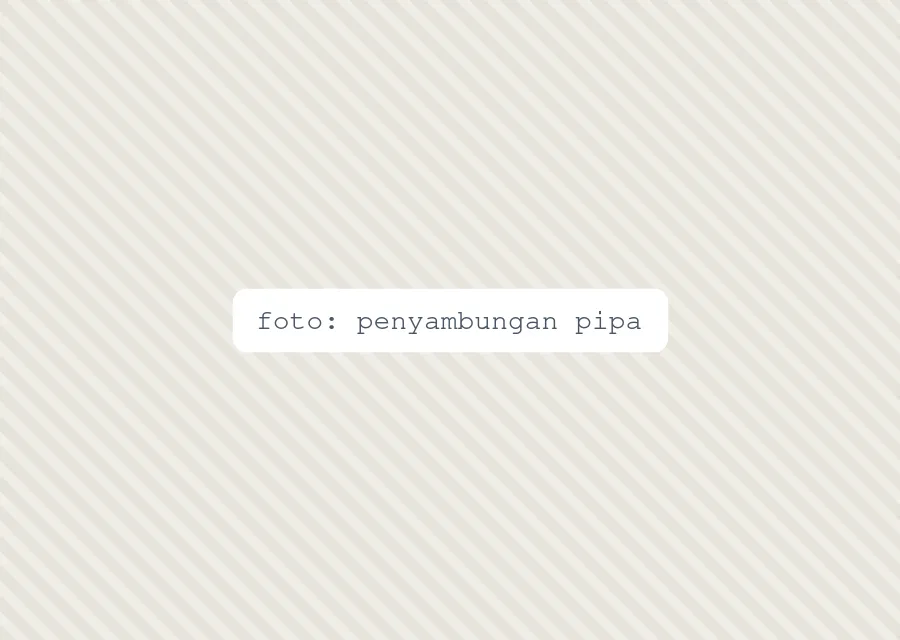 foto: penyambungan pipa