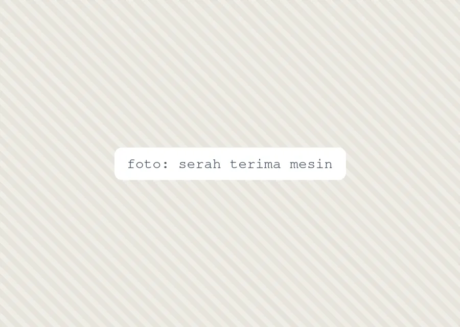 foto: serah terima mesin