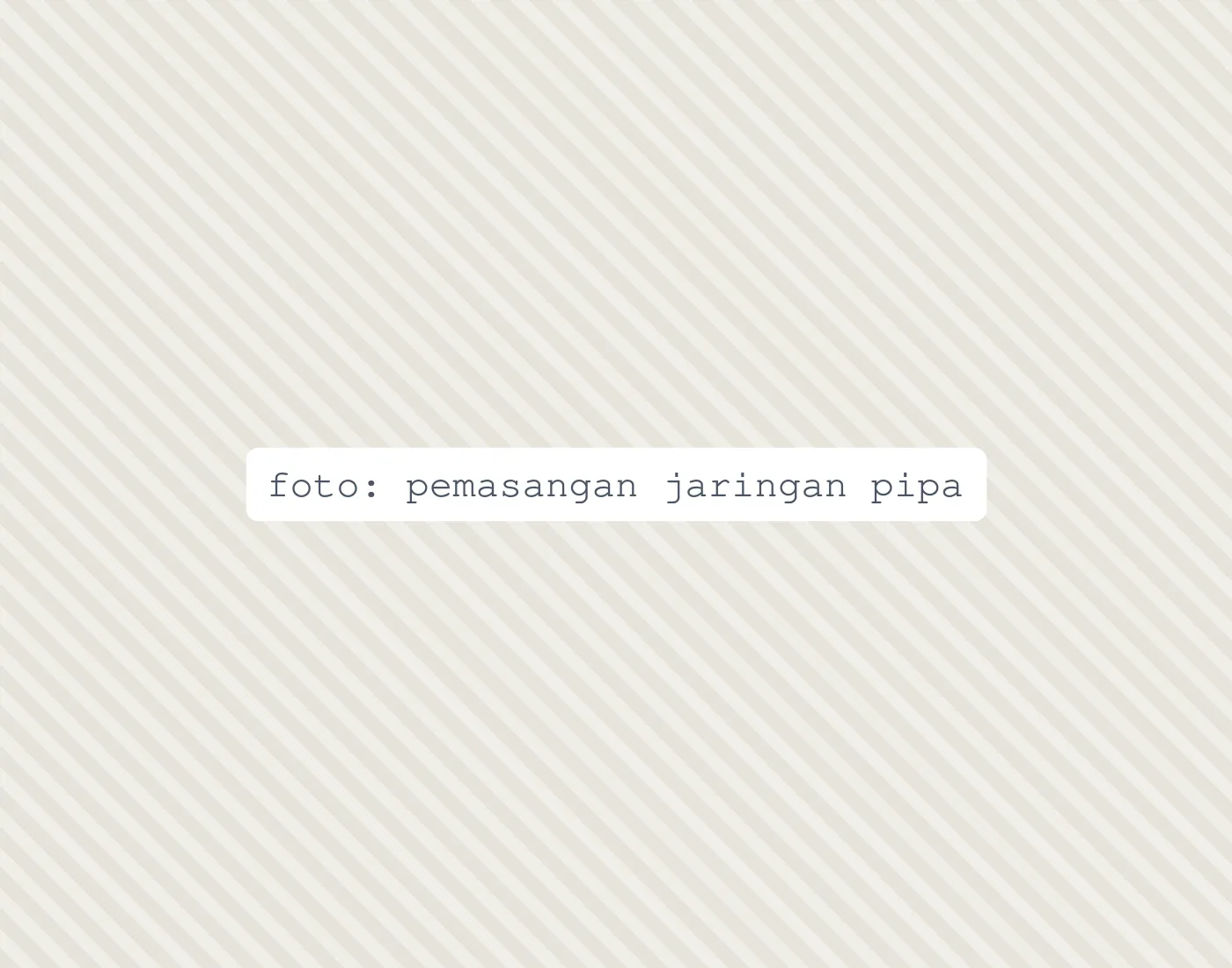 foto: pemasangan jaringan pipa